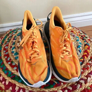 Hoka One One Mach Supersonic profly+ orange sneakers 8,5